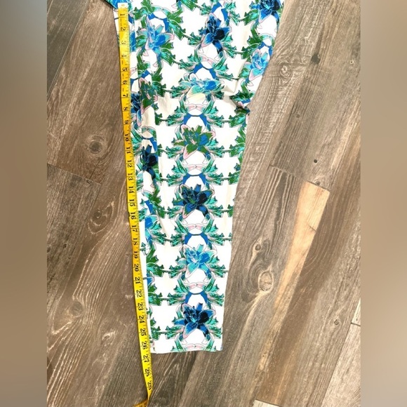 M Missoni Floral Cropped Trousers Pants Size 46/ US 14 - Picture 6 of 13